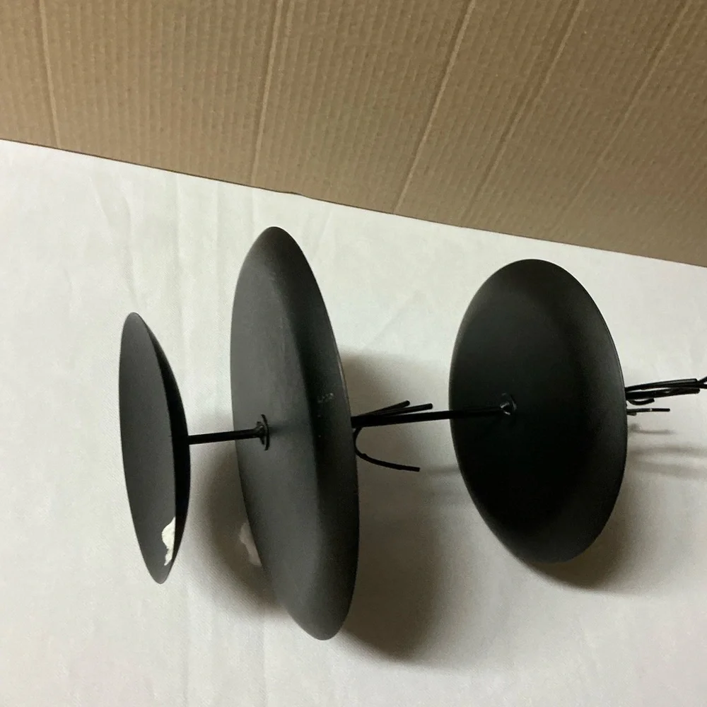 Halloween Crooked Style Tree Deer Antlers Two-Tier Metal Stand - Picture 9 of 13